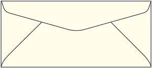 #10 Pastel Ivory Envelopes, 4-1/8" x 9-1/2", 24# (Box of 500)
