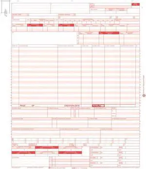 UB-04 Hospital Claim Form Laser-Cut Sheet (2,500/case)