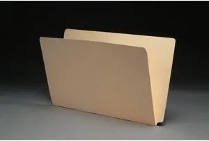 14pt Manila Folders, SFI Compatible, Full Cut END TAB, Legal Size (Box of 50)