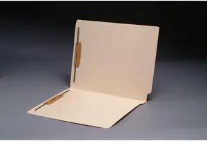 14pt Manila Folders, Full Cut 2-Ply END TAB, Letter Size, Fastener Pos #1 & #3 (Box of 50)