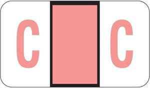 POS Compatible "C" Labels, Laminated Stock, 15/16" X 1-5/8" Individual Letters - Roll of 500