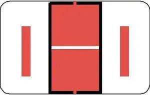 Jeter 5100 Compatible "I" Labels, Laminated Stock, 15/16" X 1-5/8" Individual Letters - Roll of 500