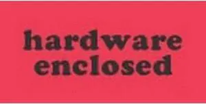 1-1/2" x 3-1/2" Hardware Enclosed Labels (500 per Roll)