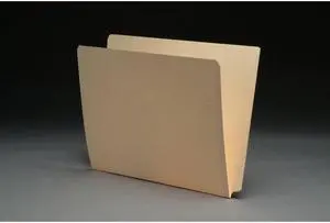 14pt Manila Folders, Full Cut 2-Ply END TAB, Letter Size, SFI Style, 9" Drop Front (Box of 50)
