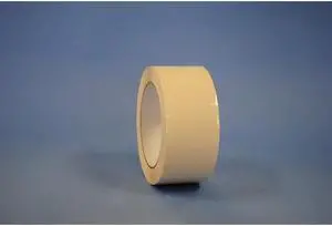 2" x 55 Yd White 1.7 mil Polypropylene Box Sealing Tape with Acrylic Adhesive (Case of 36 Rolls)