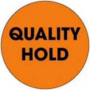 2" Diameter Quality Hold Circle Labels (500 per Roll)