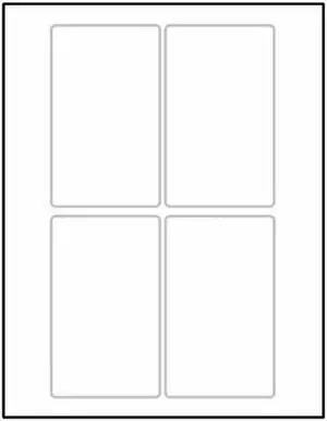 Laser Label Sheet, 3" x 5" Laser Finish, Flat Sheet and Pre-Die Cut Labels (Box of 100)