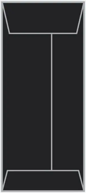 #10 Open End Policy Envelopes, 4-1/8" x 9-1/2", 24#, Black Wove, 30% Post-Consumer Recylced, Center Seam (Box of 500)