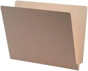 11pt Manila Folders, Full Cut END TAB, Letter Size (Box of 100)