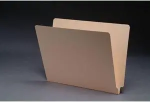 18pt Manila Folders, Full Cut END TAB, Letter Size (Box of 50)