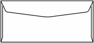 #10 Regular Machine Insertable Business Envelopes, 4-1/8" x 9-1/2", 24#, Side Seam, White (Box of 500)