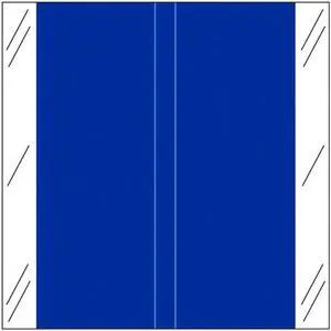 Tabbies 11600 Compatible Solid Dark Blue Labels, 100# laminated stock, 1-1/2" x 1-1/2" Individual Colors - Roll of 509
