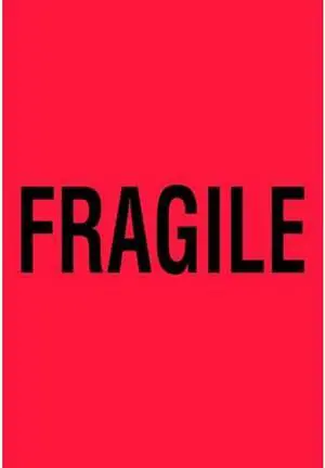 4" x 6" Fragile Labels (500 per Roll)