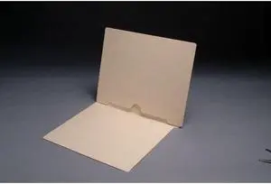 11pt Manila Folders, Full Cut END TAB, Letter Size, Full Open Bottom Back Pocket (Box of 50)