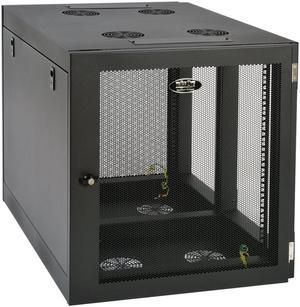 TRIPP LITE SRW12UHD 12U WALL MOUNT RACK ENCLOSURE SERVER CABINET SIDE MOUNT WALLMOUNT