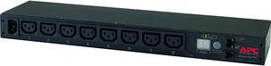 APC AP7820B Metered 1U 208V, 230V 15A 6.5 ft Rack PDU, Metered, 1U, 12A/208V, 10A/230V, (8) C13