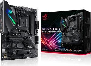 ASUS ROG STRIX B450-E GAMING - Motherboard - ATX - Socket AM4 - AMD B450 - USB 3.1 Gen 1, USB 3.1 Gen 2, USB-C Gen1 - Bl