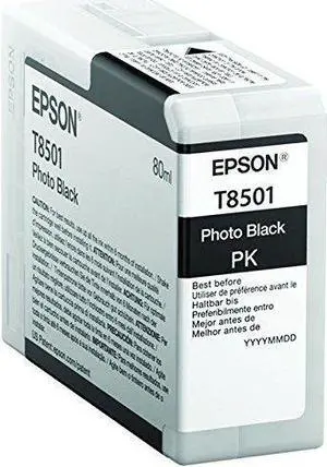 T850100 SINGLE 1X80 ML PHOTO BLACK T850100 SINGLE 1X80 ML PHOTO BLACK