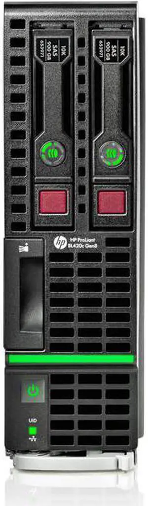 HPE 668357-B21 ProLiant BL420c G8 Blade Server - 1 x Intel Xeon E5-2430 2.20 GHz - 12 GB RAM - Serial ATA/600, 6Gb/s SAS Controller