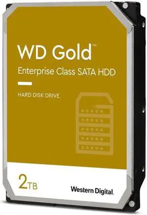 Western WD2005FBYZ Digital Gold WD2005FBYZ 2 TB Hard Drive - 3.5" Internal - SATA (SATA/600)