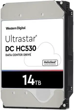 Western Digital Ultrastar DC HC530 WUH721414ALE6L4 0F31284 14 TB Hard Drive - 3.5" Internal - SATA Hard Drive
