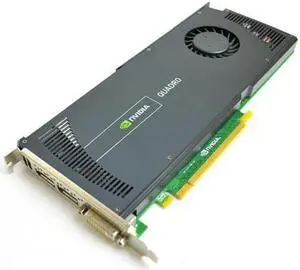 HP 2GB nVIDIA Quadro 4000 PCI Express 2.0 x16 GDDR5 DVI-I 2 X Displayport 608533-003 Graphics Card