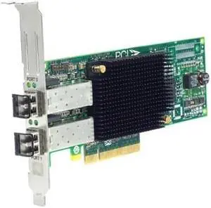 IBM 42D0500 Emulex LightPulse LPE12002 8GB Dual Port w/Transceiver Fibre PCI-E 00E0806 10N9824
