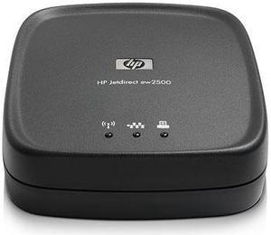 HP J8021-61004 Jetdirect Ew2500 Wireless Print Server 1 X 10 By 100Basetx Network  1 X Usb Wifi Ieee 802.11B