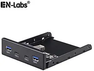 Dual 5Gb/s USB 3.1 Type-C & USB 3.0 Computer 3.5 inch Floppy Bay Front Panel 4 Ports USB Hub, USB3 19Pin to 2x USB 3.0 USB-C + 2x Type A Splitter Adapter Dual 5Gb/s USB 3.1 Type-C & USB 3.0 Computer 3.5 inch Floppy Bay Front Panel 4 Ports USB Hub, USB3 19Pin to 2x USB 3.0 USB-C + 2x Type A Splitter Adapter