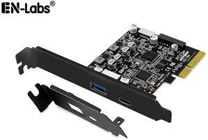 USB C 10Gbps PCIe 3.0 Card,PCI Express x4 to USB 3.2 Type-C and Type-A 10Gb/s with Type-E A Key & USB 3.0 20Pin Motherboard Header Expansion Card for Front Panel w/ Full-Profile & Low-Profile Bracket USB C 10Gbps PCIe 3.0 Card,PCI Express x4 to USB 3.2 Type-C and Type-A 10Gb/s with Type-E A Key & USB 3.0 20Pin Motherboard Header Expansion Card for Front Panel w/ Full-Profile & Low-Profile Bracket
