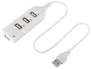 High Speed 480Mbps 4 Port USB 2.0 Hub,USB Splitter Adapter Port For Laptop PC Computer Peripherals Accessories High Speed 480Mbps 4 Port USB 2.0 Hub,USB Splitter Adapter Port For Laptop PC Computer Peripherals Accessories
