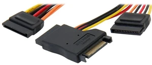 EN-Labs SATA 15pin Power Splitter Cable 1x3, 3 Ports SSD Power Adapter Gender Changers Power Extension Cord, Supports DVD-ROM,HDD/SSD 12V/5V/3.3V - 8 Inches EN-Labs SATA 15pin Power Splitter Cable 1x3, 3 Ports SSD Power Adapter Gender Changers Power Extension Cord, Supports DVD-ROM,HDD/SSD 12V/5V/3.3V - 8 Inches