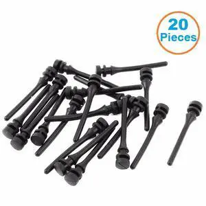 20PCS PC Case Fan Soft Silicone Screws Anti Noise Reducing Vibration Fan Rivet for PC Case and CPU Cooler - Black 20PCS PC Case Fan Soft Silicone Screws Anti Noise Reducing Vibration Fan Rivet for PC Case and CPU Cooler - Black