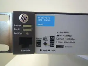 HP J9856A ProCurve 2530-24G-SFP+ Switch 24x GBE 2 x 10GB SFP+ 24-Ports 10/100/1000