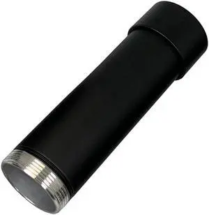 Amer Mounts AMRE5006B | 6" Black Extension Pole Tube Designed for Universal Projector Ceiling Mount AMRP100B with internal cable management - OEM