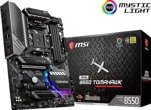 [OB-NA] MSI MAG B550 Tomahawk Gaming Motherboard (AMD AM4, DDR4, PCIe 4.0, SATA