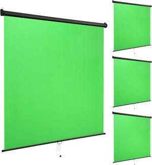 Yescom 4 Pack Green Screens Retractable Wall Ceiling Mounted for Video Photo 73" x 82"