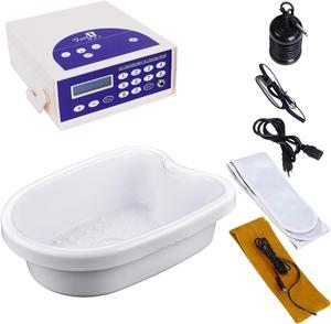 Yescom Ionic Detox Foot Bath Machine Massage Tub Kit with Array Far Infrared Belt Home