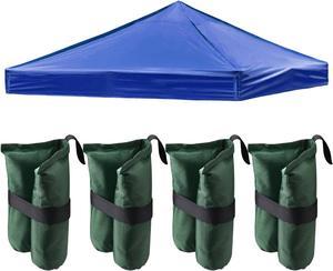 Yescom 9.5x9.5Ft Outdoor Event Pop Up Canopy Tent Top Replacement with 4 Pack Sand Bag