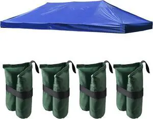 Yescom 19x9.5Ft Outdoor Event Pop Up Canopy Tent Top Replacement with 4 Pack Sand Bag
