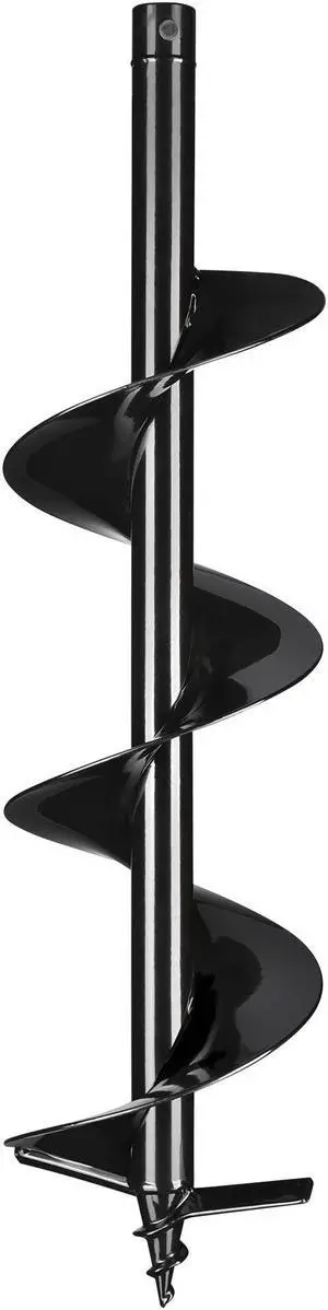 Yescom 8" Earth Auger Bit Bulb Planter Tool Planting Flower Fence Post Garden Spiral Hole Gardening Project