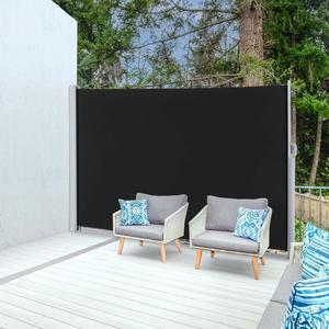 63" x 118" Outdoor Patio Retractable Side Awning Waterproof Sun Shade Wind Screen Privacy Divider