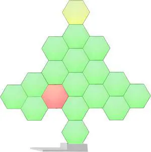 Yescom APP Control Hexagon LED Light Panels Smarter Kit Music Sync Party Décor 19 Pack Yescom APP Control Hexagon LED Light Panels Smarter Kit Music Sync Party Décor 19 Pack