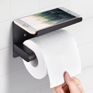 Misounda Toilet Paper Holder Without Drilling with Wet Wipes Box