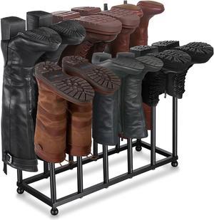 Yescom 4 Tier Shoe Rack 16 Pairs 35 7/16 x 11 5/8 x 29 1/2