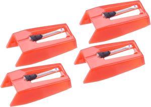 Yescom Pack of 4 Replacement Stylus Turntable Needle for Vinyl Record Player Ruby Tipped