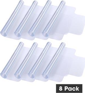 Yescom Office Chair Mat for Carpet 36" x 48" PVC Floor Mat with Lip for Rolling Chair Clear Computer Desk Chair Mat Home Studio Easy to Clean 48"x36" 8 Pack
