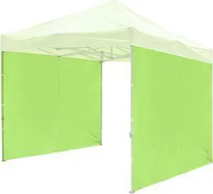 InstaHibit Universal Privacy Sidewall UV30+ Fits 10x10ft Canopy Gazebo 2 Pieces