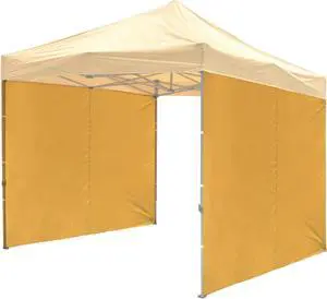 InstaHibit UV30+ 1080D 120g Sidewall Fits 10x10ft Canopy Outdoor Picnic 2 Pieces