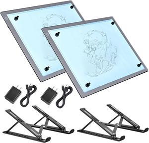A4 Light Box for Tracing, Wireless Battery Powered Light Pad